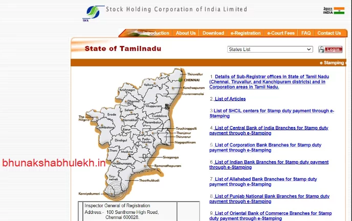 Land Registration Fee Tamil Nadu